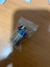 Switch White-Light Push-Button Led-Power Self-Locking-Type Metal Auto 16mm Green 220V