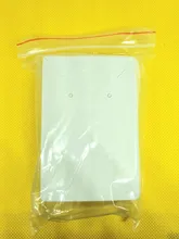 50 Uds 6x9cm pendientes y collar pantalla tarjetas de cartón pendiente paquete etiqueta tarjeta pendientes pendiente collares