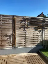 Alta calidad 1,5 M Flexible de acero inoxidable manguera de la ducha de doble cerradura con EPDM interior tubos de envío gratis al por mayor YT-5111-A