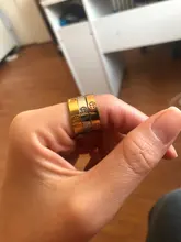 Anillo de boda de acero inoxidable con circonitas cruzadas para mujer, niña y hombre, 2021