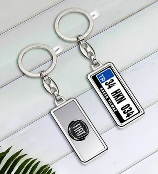 Personalized Special Platter With Logo Double-Sided Chrome Keychain 
Personalized Special Platter With Logo Double-Sided Chrome Keychain