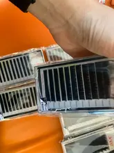 Extensiones de pestañas individuales B C CC D, pestañas postizas de todos los tamaños, clásicas de visón, 0,03-0,25mm