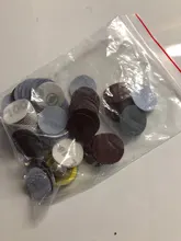 Abrasives Polishing-Tools Sanding-Discs NEWONE 25mm 100pcs/Set Hook Loop for Backer-Plate