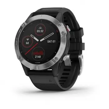 GPS SPORTS WATCH GARMIN PHOENIX 6 SILVER/BLACK WITH BLACK STRAP-CASE 47MM-MULTISPORT-HEART RATE-NOTIFY
GPS SPORTS WATCH GARMIN PHOENIX 6 SILVER/BLACK WITH BLACK STRAP-CASE 47MM-MULTISPORT-HEART RATE-NOTIFY