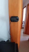 Termómetro digital Lcd para acuario medidor de temperatura de Tanque De Agua de peces, Detector de temperatura de Acuario, alarma Vis, herramienta para Aqua