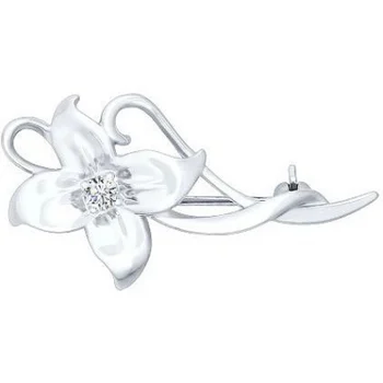 Sokolov brooch with 1 cubic zirconia 
Sokolov brooch with 1 cubic zirconia