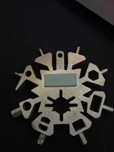 Herramientas de reparación de flecha de acero inoxidable, herramienta portátil multifuncional de supervivencia para acampada al aire libre