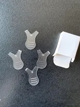 5 unids/lote Y forma de silicona de pestañas de elevación rizador de pestañas extensión injerto herramienta pincel pestañas permanente Pad