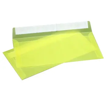 Envelope of yellow tracing, E65 100x220mm, transparent, tape, 10 PCs. 
Envelope of yellow tracing, E65 100x220mm, transparent, tape, 10 PCs.