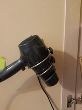 Soporte de secador de pelo, estante de estilismo de salón de barbería, alisadores de almacenamiento, organizador, soporte de acero inoxidable, nuevo