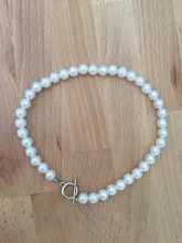 Gargantilla de perlas góticas para mujer, Collar de Color dorado, colgante Lasso, joyería en el cuello, cadena de cuentas, Gargantilla para niña, Kpop