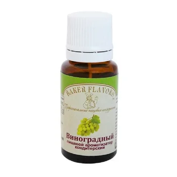 Арамотизатор food Grape 10 millilitre essence for drinks and pastries, ChaCha of Distillers
Арамотизатор food Grape 10 millilitre essence for drinks and pastries, ChaCha of Distillers