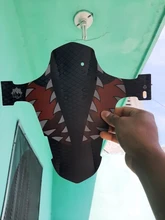 Guardabarros coloridos delantero/trasero para rueda de bicicleta, guardabarros de fibra de carbono, guardabarros para bicicleta de montaña, accesorios para fijar Ciclismo de Carretera