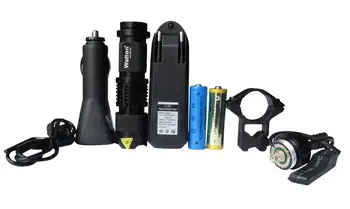 Watton WT-057 Zoomlu Rechargeable Battery-Powered Rifle Flashlight
Watton WT-057 Zoomlu Rechargeable Battery-Powered Rifle Flashlight