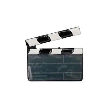 Brooch jewelery cinema Clapper bbroshka 55856 (Gray, lock-pin, jewelery alloy, enamel)
Brooch jewelery cinema Clapper bbroshka 55856 (Gray, lock-pin, jewelery alloy, enamel)