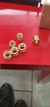 Brass Hex Bushing Reducer Pipe Fitting 1/8 1/4 3/8 1/2 3/4 F to M Threaded Reducing Copper