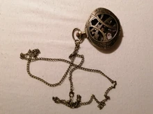 Reloj de bolsillo clásico para hombre y mujer, pulsera de cuarzo con forma de ojo, Ojos de dragón, collar de Lobo, cadena, regalos colgantes, nuevo