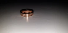 Anillo de acero inoxidable para mujer, sortija de oro rosa para parejas, tornillos Phillips de cristal a la moda, regalos dorados, accesorios para mujer