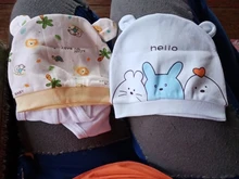 Baby-Hats Caps Newborn 0-3-Months 100%Cotton Printed for 40-Colors