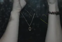 ¡El más nuevo! Color oro multicapa Vintage colgante de cristal de las mujeres collar de Luna estrella cuerno gargantilla de la Media Luna collares joyería