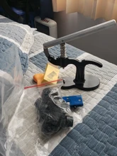 16 Uds herramienta de prensa de reloj con pilas para reloj Kit de herramientas de repuesto y troqueles de ajuste para reloj herramienta de retirada de Parte posterior reparación y Batte