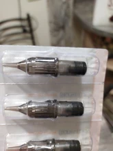 Biomaser-Cartucho para tatuar, agujas para delinear, maquillaje para ceja, pluma de tatuaje, suministros 1/3/5/9/11/13/15RL, 10 Uds.