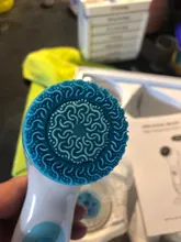 Limpiador Facial eléctrico 3 en 1, masajeador de silicona giratorio, limpieza profunda con cepillo, exfoliación de la piel, resistente al agua