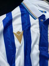 2021 Real Sociedad HOME away Jersey Camiseta de Fútbol OYARZABAL SILVA X PRIETO Real Sociedad Final de Copa del Rey 2019-20