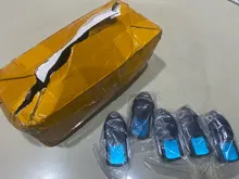 Mando a distancia para puerta de garaje, transmisor de 433,92 MHz, 4 botones, PTX4