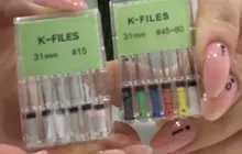 Herramienta Dental, Lima Endo K Cannal de raíz, 21mm, 25mm, 31mm, acero inoxidable, instrumentos para endodoncia, odontología dentista, Odontologia
