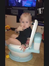 Inodoro de simulación portátil de 6 meses a 8 años para niños, orinal de entrenamiento para bebés, asiento de inodoro para recién nacidos