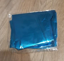 WEIGAO-Conjunto de globos de aluminio azul, decoración de primer cumpleaños, número de un año, suministros de decoración para Celebración de Bebé y Niño