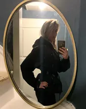 Gabardina con capucha de manga larga para mujer, abrigo de lujo de alta calidad con logotipo triangular, bolsillo de almacenamiento, con bolsa para la cintura, primavera y otoño