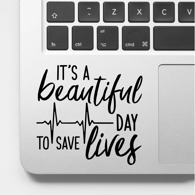 Greys Anatomy Decal Laptop Decor