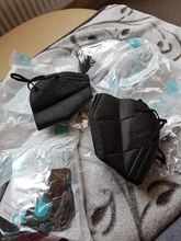 Mascarillas FFP2 reutilizables KN95, máscaras protectoras de color negro, 100 PM2.5, antigotas, ffp2mascarilla reutilizable, 1-95% Uds.