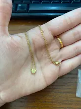 Collar a la moda de acero inoxidable para mujer, gargantillas de amor a la moda, collar largo de acero dorado personalizado, colgante delicado, regalo para pareja