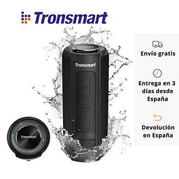 Tronsmart T6 Plus Bluetooth5.0 speaker portable 40 W Low with IPX6 waterproof with Function bank with deep Bass speakers
Tronsmart T6 Plus Bluetooth5.0 speaker portable 40 W Low with IPX6 waterproof with Function bank with deep Bass speakers