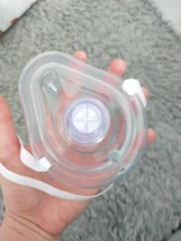 Profesional primera ayuda máscara para respiración CPR proteger los rescatistas la respiración Artificial reutilizables con una válvula herramientas