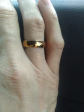 Anillos de marca de 6mm de Color oro rosa sin decoloración para mujeres y hombres, anillos para amantes de bodas, joyería fina de oro rosa