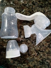 Extractor de leche Manual para bebés, tetina de la botella de leche con función de succión, producto para alimentación Manual