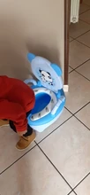 Orinal de plástico suave para bebés de 0 a 6 años, orinal de entrenamiento para niños, asiento de inodoro