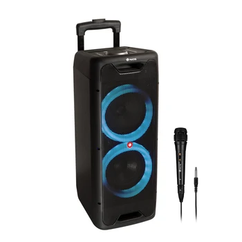 NGS Wild Jungle 1-portable speaker 200W 2*5 "Woofer compatible with Bluetooth and TWS/ USB/AUX IN - MICRO - 6 Hours autonomy 
NGS Wild Jungle 1-portable speaker 200W 2*5 "Woofer compatible with Bluetooth and TWS/ USB/AUX IN - MICRO - 6 Hours autonomy