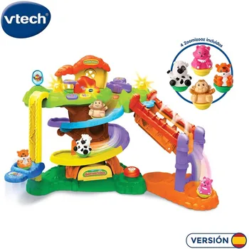VTech-La Zoomizooz Tree Cottage Playset Interactive to play with animals + 4 animals (3480-510922)
VTech-La Zoomizooz Tree Cottage Playset Interactive to play with animals + 4 animals (3480-510922)