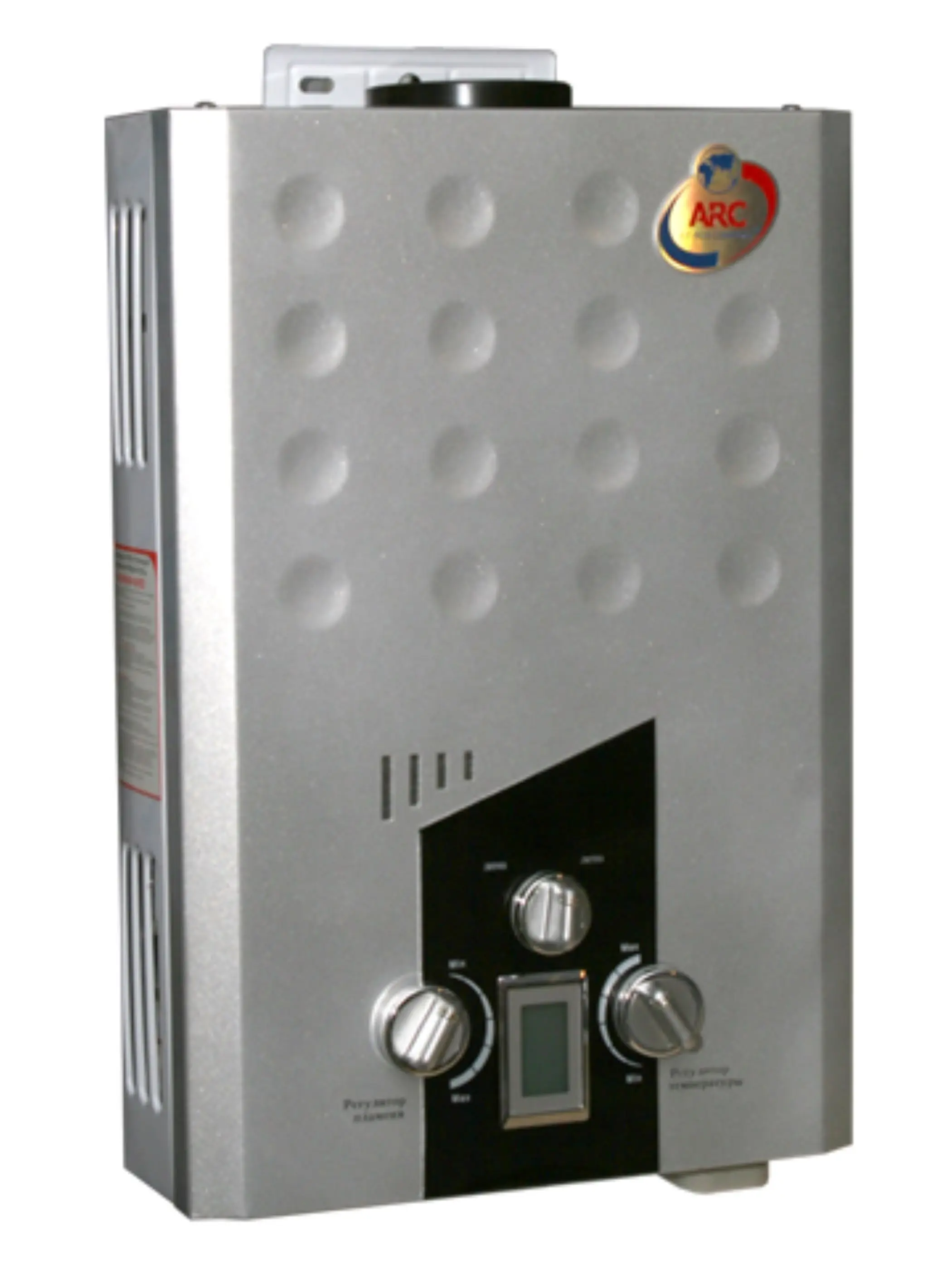 Water heater flowing chimney gas VPG "arc" Standart silver 12 kW (6l) |
