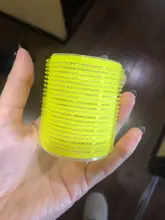 6 unids/set gran auto agarre rodillos del pelo se aferran cualquier tamaño DIY rizadores de cabello Color al azar DIN889