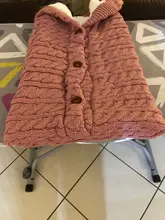 Saco de dormir cálido para bebé recién nacido, saco de dormir de invierno para bebé, manta para bebé