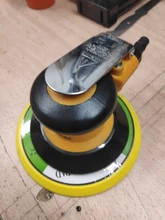 Lijadora de aire neumática de 5/6 pulgadas, herramienta de pulido, máquina de Palma Orbital aleatoria, amoladora para el cuidado de la pintura del coche, eliminación de óxido