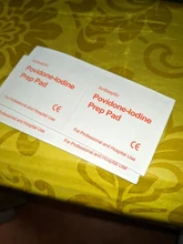 Pastillas de yodo antisépticas para primeros auxilios, almohadillas de limpieza desinfectante para povidone-lodina, 20 unids/lote