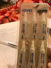 6 uds impermeable pestañas pegamento pestañas postizas extensión pasta adhesiva