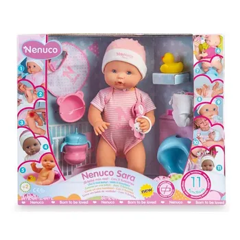 Baby Doll with Accessories Nenuco Sara Famosa (42 cm) Pink 
Baby Doll with Accessories Nenuco Sara Famosa (42 cm) Pink